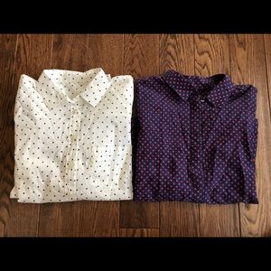 J. Crew blouse lot size small